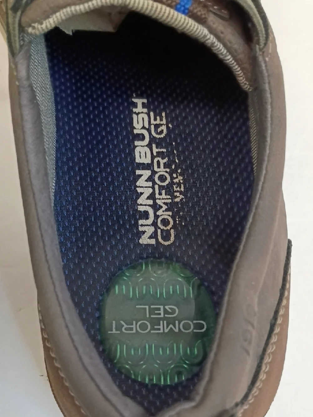 Nunn Bush Gray Suede Lace Up Oxford Shoes Comfort Casual Size 12